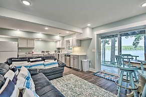 Renovated Lakeside Home w/ Private Boat Dock!