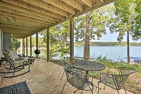 Renovated Lakeside Home w/ Private Boat Dock!