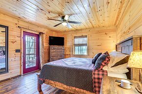 Dog-friendly Cabin w/ Fire Pit & Hot Tub!