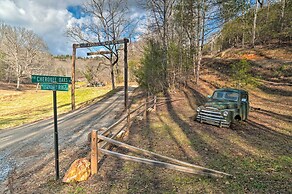 Hot Tub + Fire Pit: Dog-friendly Cabin in Murphy!