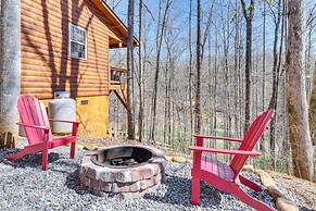 Hot Tub + Fire Pit: Dog-friendly Cabin in Murphy!