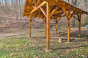 Hot Tub + Fire Pit: Dog-friendly Cabin in Murphy!