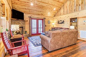 Dog-friendly Cabin w/ Fire Pit & Hot Tub!