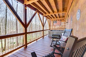 Dog-friendly Cabin w/ Fire Pit & Hot Tub!