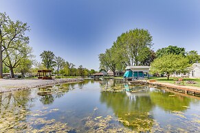 Indian Lake Vacation Rental w/ Fire Pit & Sauna