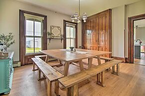 Spacious Farmhouse on 200 Acres Along the River