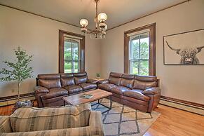 Spacious Farmhouse on 200 Acres Along the River
