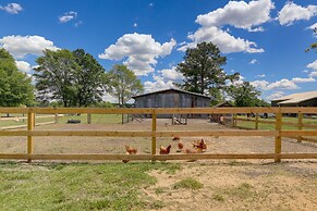 New Bern Vacation Rental on Farm w/ Fire Pit!