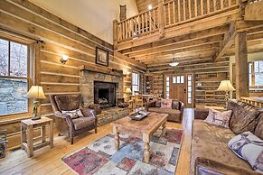 Mtn-view Cabin: Deck, Grill & Fire Pit in Franklin