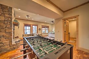 Mtn-view Cabin: Deck, Grill & Fire Pit in Franklin