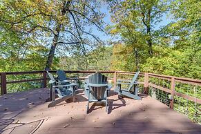 Waterfront Eureka Springs Apartment w/ Deck