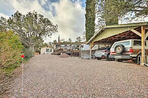 Gazebo & Fire Pit: Pet-friendly Payson Home!