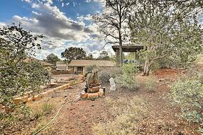 Gazebo & Fire Pit: Pet-friendly Payson Home!