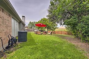 Cozy Irving Home w/ Fully Fenced Backyard!