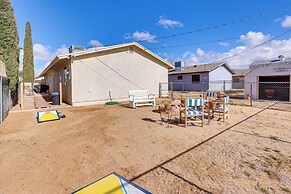 Kingman Vacation Rental w/ Yard + Fire Pit