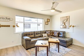 Kingman Vacation Rental w/ Yard + Fire Pit