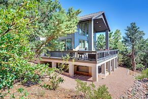 Hot Tub + Deck: Mtn-view Pine Getaway!