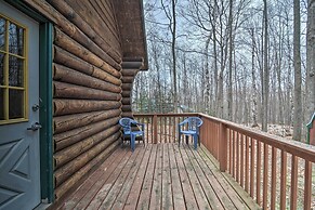 Secluded Gaylord Cabin w/ Deck, Fire Pit & Grill!