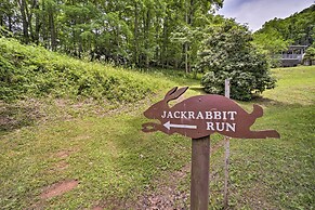 Private Fire Pit & Creek: Bryson City Retreat!