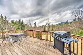 Carroll Log Cabin w/ Deck < 9 Mi to Bretton Woods!