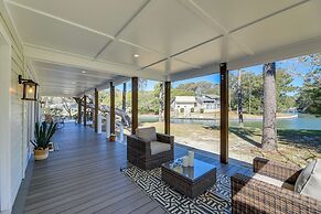 Waterfront Pine Knoll Shores Gem w/ Boat Dock