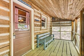 Historic Log Cabin w/ Porch Near Patoka Lake!