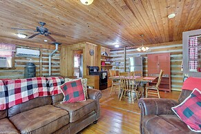 Historic Log Cabin w/ Porch Near Patoka Lake!