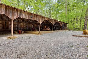 Historic Log Cabin w/ Porch Near Patoka Lake!