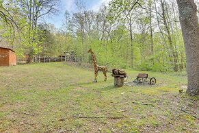 Historic Log Cabin w/ Porch Near Patoka Lake!