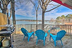 Lakefront Hot Springs Vacation Rental w/ Dock