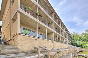 Balcony & Boat Slip: Lakefront Unit in Hot Springs