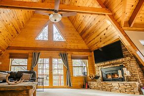 Furnished Deck + Fire Pit: Happy Jack Cabin