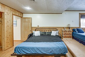 Lakefront Brohman Retreat w/ Dock & Fire Pit!