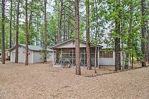 Bring a Pet: Pinetop Cabin w/ Game Room!