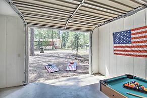 Bring a Pet: Pinetop Cabin w/ Game Room!