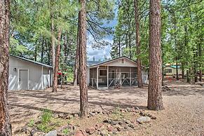 Bring a Pet: Pinetop Cabin w/ Game Room!