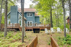 Lakefront Minocqua Getaway: Dock, Game Room!