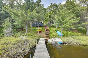 Lakefront Minocqua Getaway: Dock, Game Room!