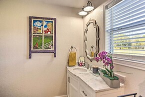 Walk to Cedar Creek Reservoir: Home w/ Fire Pit!