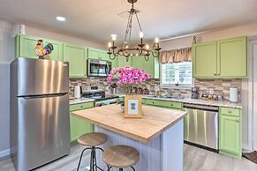 Walk to Cedar Creek Reservoir: Home w/ Fire Pit!