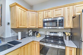 Patio & Mountain Views: Central Grand Lake Condo!