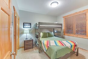 Patio & Mountain Views: Central Grand Lake Condo!