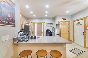 Patio & Mountain Views: Central Grand Lake Condo!