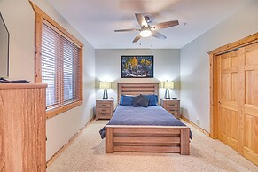 Patio & Mountain Views: Central Grand Lake Condo!