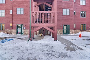 Patio & Mountain Views: Central Grand Lake Condo!