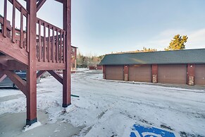Patio & Mountain Views: Central Grand Lake Condo!