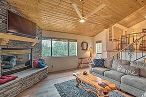 Cozy Pine Retreat w/ Private Hot Tub & Views