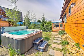 Mtn-view Cabin w/ Hot Tub & Fireplace in Cle Elum!