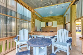 Modern Crystal Beach Escape - 225 Feet to Shore!