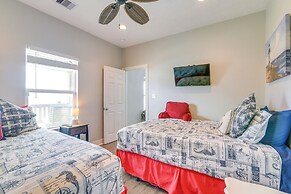 Modern Crystal Beach Escape - 225 Feet to Shore!